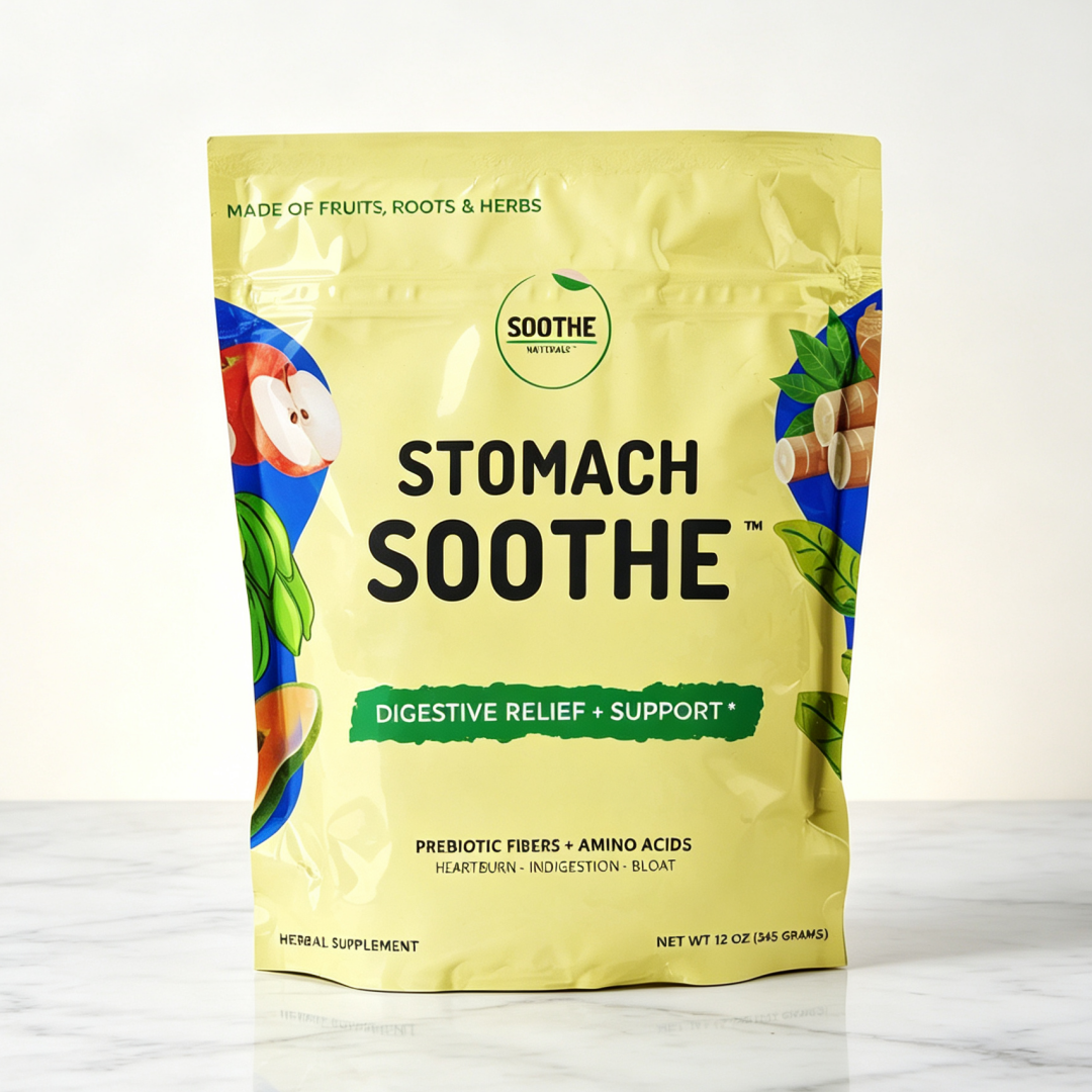 Soothe Naturals Stomach Soothe Acid Reflux Powder 30 Servings