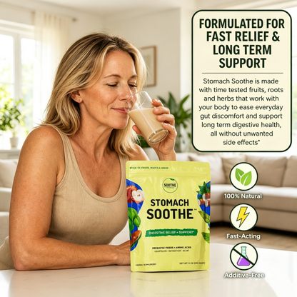 Soothe Naturals Stomach Soothe Acid Reflux Powder 30 Servings